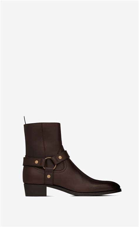 ysl wyatt harness boots